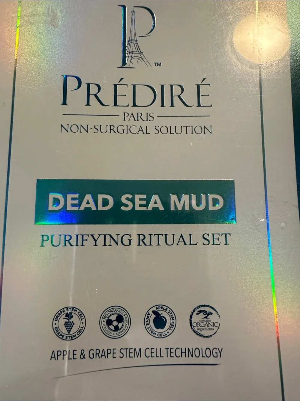 Predire Dead Sea Mud Purifying Ritual Set – White & Teal, NWT